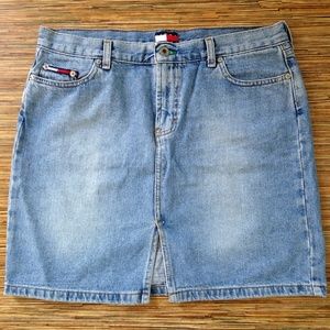 Tommy Hilfiger Jeans Skirt Vintage 2002 Above Knee